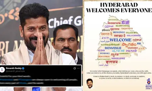 జాతీయ భాషపై చర్చ వేళ.. మా రాష్ట్రం అందరినీ ఆహ్వానిస్తోందని సీఎం రేవంత్ రెడ్డి ఆసక్తికర ట్వీట్