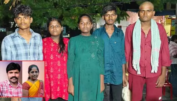 భర్త మరణం మరువక ముందే భార్య మృతి.. అనాధలైన ఐదుగురు పిల్లలు భర్త మరణం మరువక ముందే భార్య మృతి.. అనాధలైన ఐదుగురు పిల్లలు