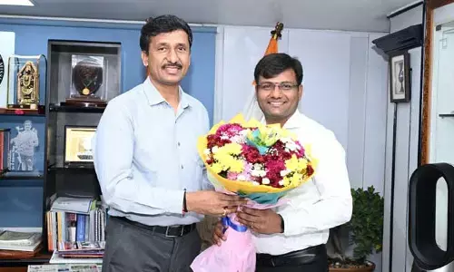 సింగరేణి ఎగ్జిక్యూటివ్ డైరెక్టర్ గా బి.వెంకన్న బాధ్యతల స్వీకరణ