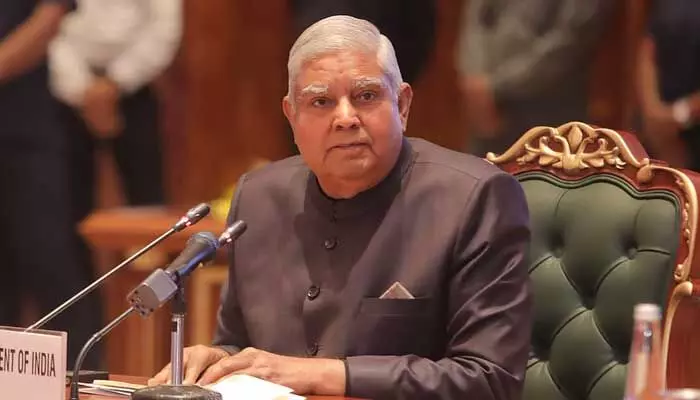 ధన్ఖడ్ రాజీనామా ఆశ్చర్యం కలిగిస్తోంది: అధికార పార్టీ MP ధన్ఖడ్ రాజీనామా ఆశ్చర్యం కలిగిస్తోంది: అధికార పార్టీ MP