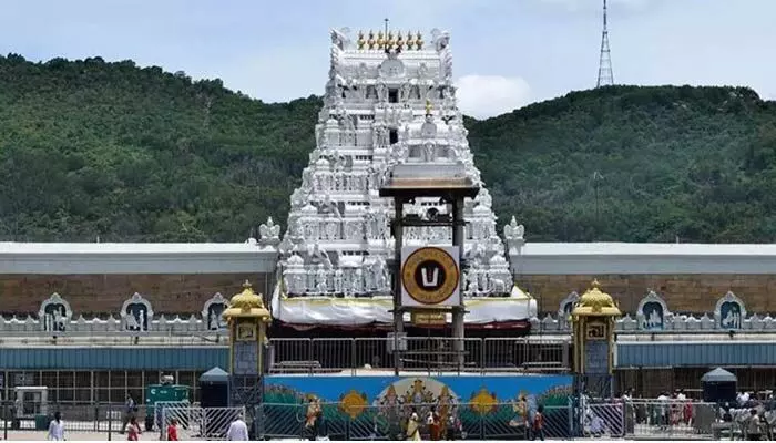 TTD: తిరుమలలో మరో అపచారం.. ఇద్దరు ఉద్యోగులపై చర్యలకు రంగం సిద్ధం! TTD: తిరుమలలో మరో అపచారం.. ఇద్దరు ఉద్యోగులపై చర్యలకు రంగం సిద్ధం!
