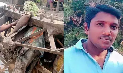 వ్యవసాయ పనులు చేస్తూ ప్రమాదానికి బలైన యువ రైతు