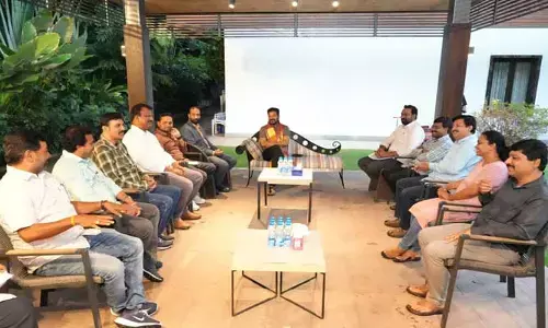 సీఎం రేవంత్ రెడ్డిని కలిసిన అసెంబ్లీ అడ్వైజరీ కమిటీ