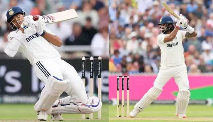 IND Vs ENG: ధాటిగా ఆడిన భారత ఓపెనర్లు.. లంచ్ సమయానికి స్కోర్ ఇదే! IND Vs ENG: ధాటిగా ఆడిన భారత ఓపెనర్లు.. లంచ్ సమయానికి స్కోర్ ఇదే!
