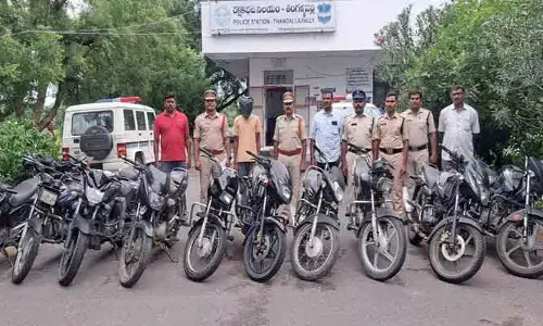 ద్విచక్ర వాహనాల దొంగల ముఠా అరెస్ట్
