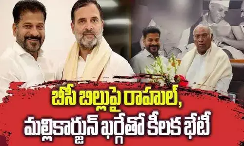రాహుల్, ఖర్గేలతో CM రేవంత్ భేటీ.. ఉభయ సభల్లో ఆ అంశాలు లేవనెత్తాలని విజ్ఞప్తి