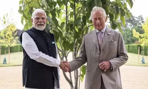ట్రేడ్ డీల్ తర్వాత.. కింగ్ చార్లెస్‌ను కలిసిన మోడీ