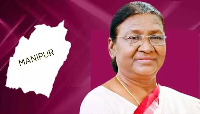 మణిపుర్లో రాష్ట్రపతి పాలన పొడిగింపు.. నోటిఫికేషన్ విడుదల మణిపుర్లో రాష్ట్రపతి పాలన పొడిగింపు.. నోటిఫికేషన్ విడుదల