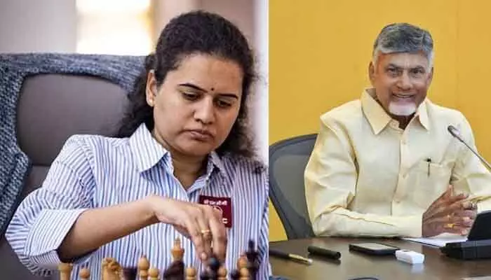 కోనేరు హంపిపై సీఎం ప్రశంసల వర్షం.. హర్షం వ్యక్తం చేసిన శాప్ ఛైర్మన్ కోనేరు హంపిపై సీఎం ప్రశంసల వర్షం.. హర్షం వ్యక్తం చేసిన శాప్ ఛైర్మన్