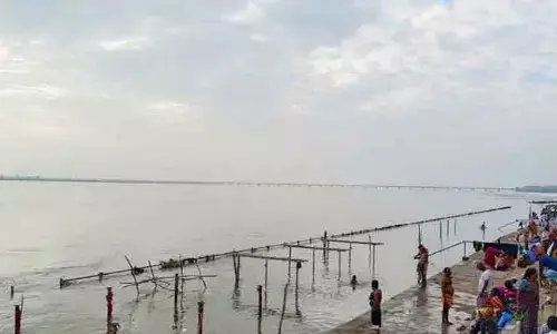 కాళేశ్వరం వద్ద పెరిగిన గోదావరి ఉధృతి.. ప్రస్తుత నీటి మట్టం ఎంతంటే?