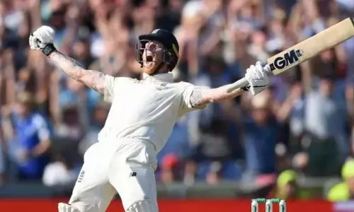 బెన్ స్టోక్స్ సూపర్ సెంచరీ.. భారీ స్కోరు దిశగా ఇంగ్లండ్