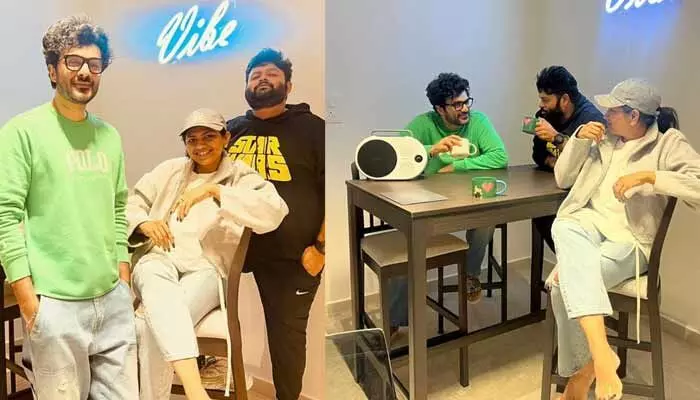 ‘తెలుసు కదా’ మూవీ ఫస్ట్ సింగిల్ అప్డేట్.. క్యూట్ పిక్స్ షేర్ చేసిన మూవీ టీమ్ ‘తెలుసు కదా’ మూవీ ఫస్ట్ సింగిల్ అప్డేట్.. క్యూట్ పిక్స్ షేర్ చేసిన మూవీ టీమ్