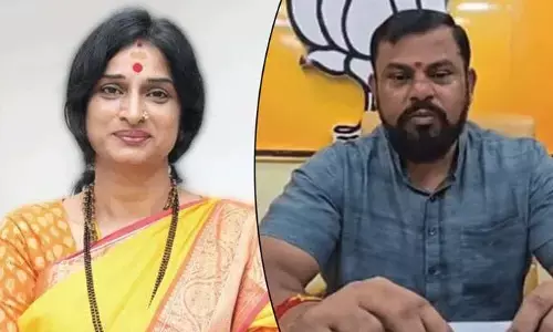 మాధవీలతపై రాజాసింగ్ సంచలన కామెంట్స్
