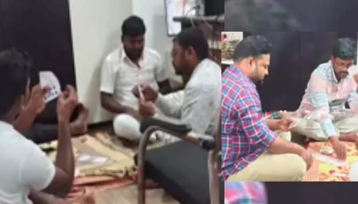 కడప కమిషనర్ బంగ్లాలో జల్సాలు.. ఉద్యోగులపై తీవ్ర విమర్శలు కడప కమిషనర్ బంగ్లాలో జల్సాలు.. ఉద్యోగులపై తీవ్ర విమర్శలు