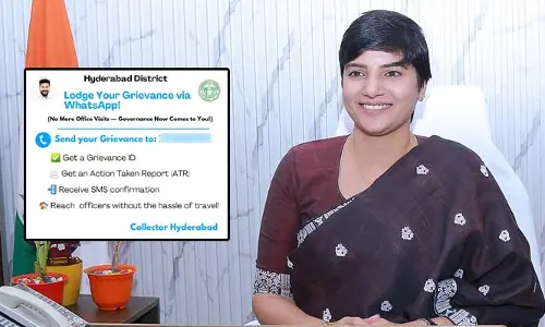 పాలన మీ వద్దకే! వాట్సాప్‌లో ప్రజావాణి దరఖాస్తులు.. హైదరాబాద్ కలెక్టర్ ఆసక్తికర ట్వీట్
