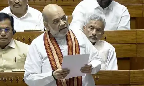 దేశ విభజనకు కాంగ్రెస్‌దే పూర్తి బాధ్యత.. లోక్‌సభలో అమిత్ షా సంచలన వ్యాఖ్యలు