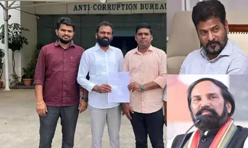 రేవంత్, ఉత్తమ్ లపై ఏసీబీకి ఫిర్యాదు చేసిన రెడ్కో మాజీ ఛైర్మన్