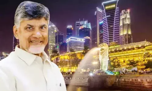ముగిసిన సింగపూర్ పర్యటన.. APకి పయనమైన సీఎం చంద్రబాబు టీమ్