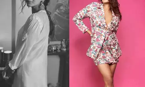 ట్రెడిషనల్ డ్రెస్సులో బోల్డ్ బ్యూటీ.. సాఫ్ట్ గర్ల్‌గా ఉండటానికి ట్రై చేస్తున్నానంటూ పోస్ట్..