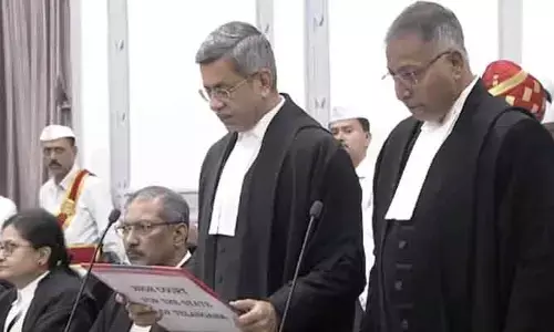 హైకోర్టు జడ్జిలుగా ఆ నలుగురు ప్రమాణం.. పాల్గొన్న చీఫ్ జస్టిస్ అపరేష్ కుమార్ సింగ్
