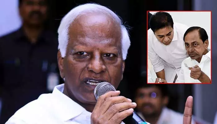 కేసీఆర్, కేటీఆర్ ఇద్దరికీ విలువలు లేవు.. కడియం శ్రీహరి ఘాటు వ్యాఖ్యలు కేసీఆర్, కేటీఆర్ ఇద్దరికీ విలువలు లేవు.. కడియం శ్రీహరి ఘాటు వ్యాఖ్యలు