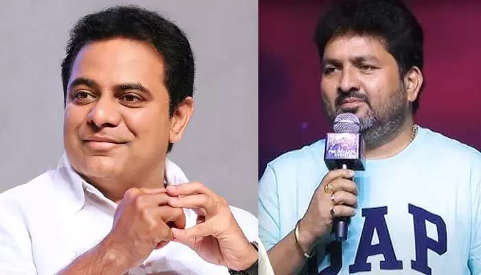 నేషనల్ అవార్డు విన్నర్ కాసర్ల శ్యామ్కు KTR విషెస్ నేషనల్ అవార్డు విన్నర్ కాసర్ల శ్యామ్కు KTR విషెస్