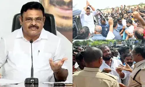 వైసీపీ నేతలపై కేసులు.. పోలీసులకు అంబటి స్ట్రాంగ్ వార్నింగ్