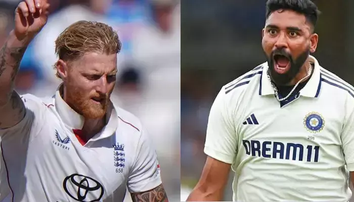 బెన్ స్టోక్స్ ను బీట్ చేసిన సిరాజ్..!