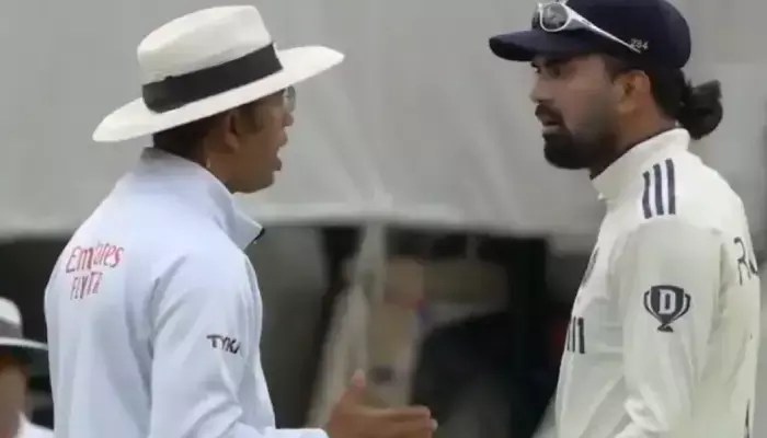 ఇంగ్లాండ్ తో టెస్ట్.. అంపైర్ తో కేఎల్ రాహుల్ గొడవ