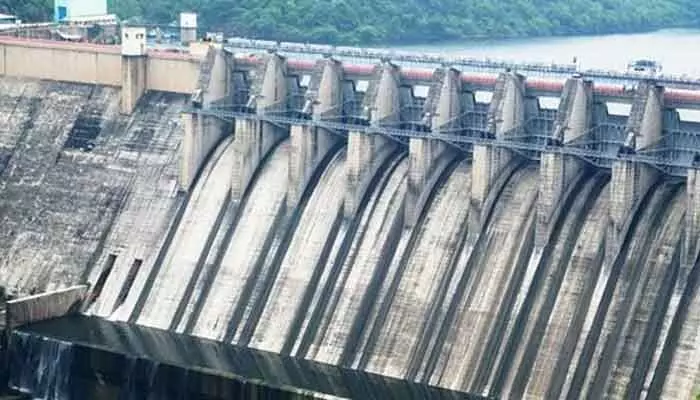 శ్రీశైలం ప్రాజెక్టు గేట్లు మూసివేత శ్రీశైలం ప్రాజెక్టు గేట్లు మూసివేత