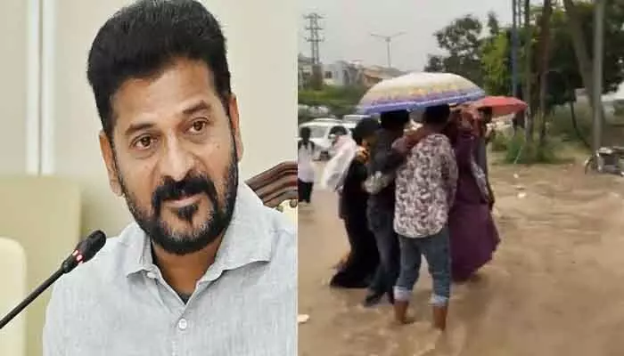 భారీ వర్షాలపై సీఎం రేవంత్ సమావేశం.. జిల్లా కలెక్టర్లు, అధికారులకు కీలక ఆదేశాలు భారీ వర్షాలపై సీఎం రేవంత్ సమావేశం.. జిల్లా కలెక్టర్లు, అధికారులకు కీలక ఆదేశాలు