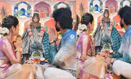 పెళ్లి కాకుండానే ప్రియుడితో వరలక్ష్మి వ్రతం చేసిన నటి.. ఛీ..ఛీ ఇవేం పనులంటూ దుమ్మెత్తిపోస్తున్న నెటిజన్లు