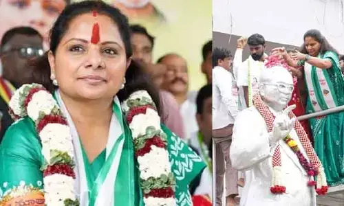 నిరాహార దీక్ష విరమించిన ఎమ్మెల్సీ కవిత.. లోకల్ బాడీ ఎన్నికలపై సంచలన వ్యాఖ్యలు