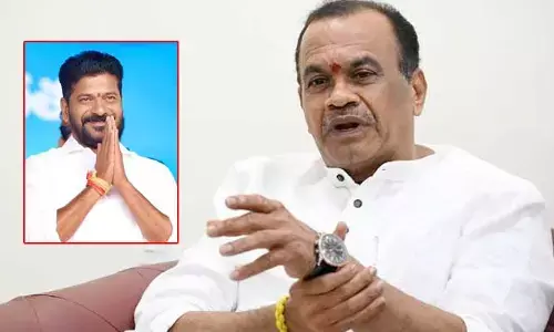 రేవంత్ రెడ్డి మళ్లీ CM కావాలని మంత్రి కోమటిరెడ్డి గణపతి పూజ