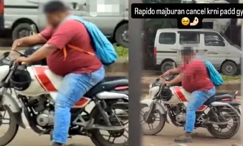 పాపం ర్యాపిడో డ్రైవర్.. తీవ్రంగా బాడీ షేమింగ్ చేసిన యువతి (వీడియో)