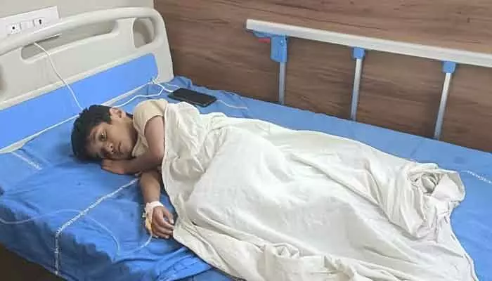 జగిత్యాలలో ఫుడ్ పాయిజన్.. ఐదేళ్ల బాలుడికి అస్వస్థత జగిత్యాలలో ఫుడ్ పాయిజన్.. ఐదేళ్ల బాలుడికి అస్వస్థత