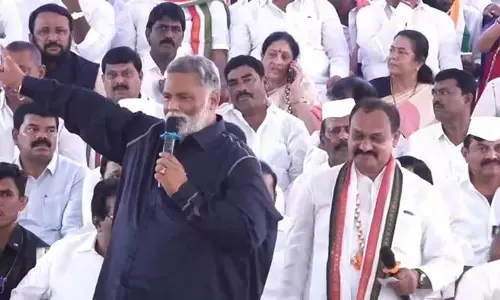 MP Pappu Yadav: ఢిల్లీలో టీ కాంగ్రెస్ ధర్నా.. సౌత్ ఇండియాపై బిహార్ ఎంపీ సంచలన కామెంట్స్