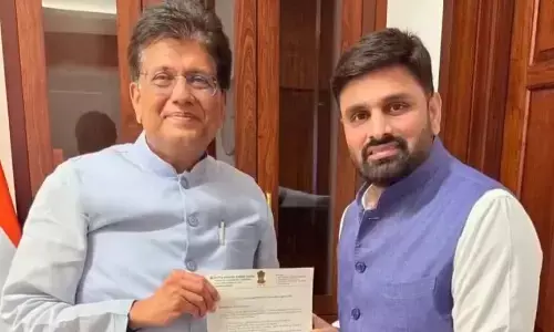 కేంద్ర వాణిజ్య మంత్రి పీయూష్ గోయల్‌ను కలిసిన ఎంపీ పుట్టా మహేష్ కుమార్
