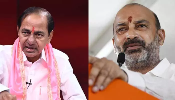 ఫోన్ ట్యాపింగ్ కేసులో సంచలన ట్విస్ట్.. KCR మెయిన్ టార్గెట్ బండి సంజయ్? ఫోన్ ట్యాపింగ్ కేసులో సంచలన ట్విస్ట్.. KCR మెయిన్ టార్గెట్ బండి సంజయ్?