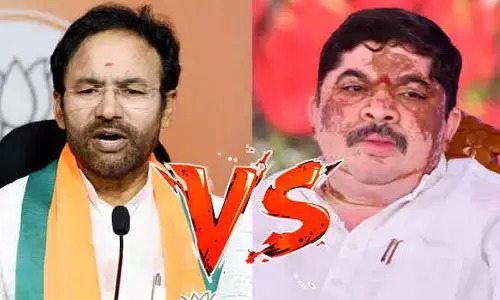 కిషన్‌రెడ్డి..! రిజర్వేషన్లు మా పరిధి కాదని రాసివ్వు : పొన్నం ప్రభాకర్ ఫైర్