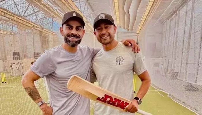 కింగ్ ఈజ్ బ్యాక్.. ప్రాక్టీస్ మొదలుపెట్టిన కోహ్లీ కింగ్ ఈజ్ బ్యాక్.. ప్రాక్టీస్ మొదలుపెట్టిన కోహ్లీ