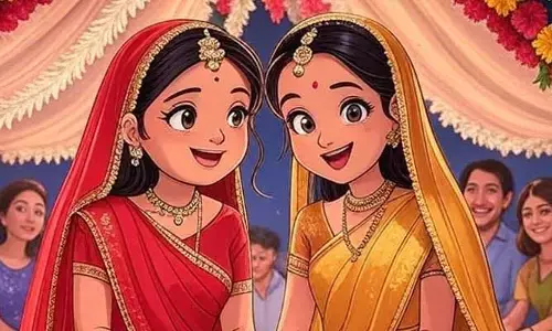 యూపీలో వింత ఘటన.. పారిపోయి పెళ్లి చేసుకున్న అక్కాచెల్లెళ్లు