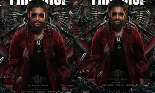 ‘ది ప్యారడైజ్’ నుంచి నాని పోస్టర్ రిలీజ్.. రెండు జడలు వేసుకుని డిఫెరెంట్ లుక్‌లో షాకిచ్చాడుగా..