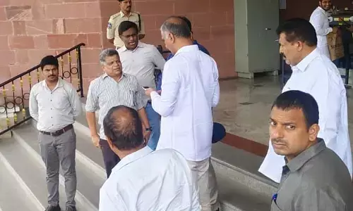Harish Rao: కాళేశ్వరం కమిషన్‌ పూర్తి నివేదిక ఇవ్వండి.. సీఎస్‌కు హరీశ్ రావు విజ్ఞప్తి