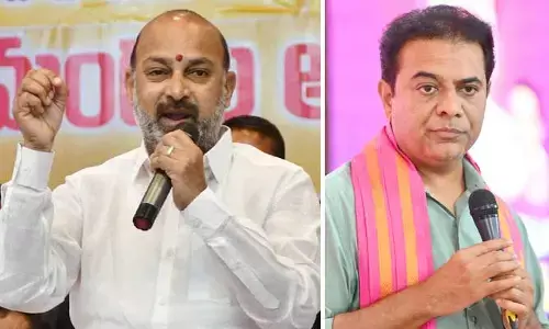 ‘ఆ విషయం బయటపెడితే నీ పరిస్థితి ఏంటో’.. కేటీఆర్‌కు బండి సంజయ్ కౌంటర్