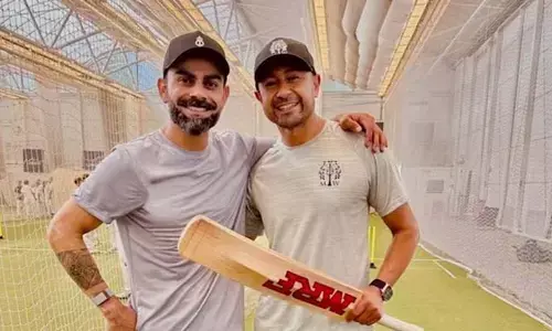 కింగ్ ఈజ్ బ్యాక్.. ప్రాక్టీస్ మొదలుపెట్టిన కోహ్లీ