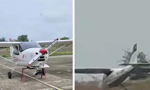 Plane Crash : పుణెలో కూలిన శిక్షణ విమానం