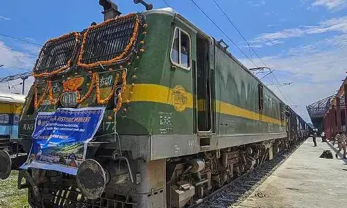 Goods train: అనంతనాగ్‌కు తొలి గూడ్స్ రైలు.. కశ్మీర్ చరిత్రలోనే తొలిసారి