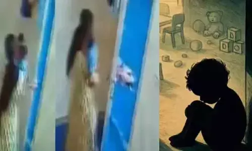 Noida Daycare Horror : నోటిలో పెన్సిల్ తోసి, తొడలపై కొరికి.. చిన్నారి పట్ల డేకేర్‌ సిబ్బంది దారుణం