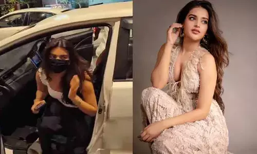 హీరోయిన్ నిధి అగర్వాల్‌పై నెటిజన్లు ఫైర్.. ఎవడబ్బ సొమ్ము అని అలా చేస్తున్నారంటూ చీవాట్లు